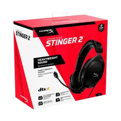 HYPERX - Auriculares Gaming Cloud Stinger 2, Tamaño Completo, Cableados, Conector De 3,5 Mm,