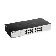 D-LINK - Switch DGS-1016C Rackeable 16 Puertos GbE - Conectividad Rápida y Eficiente para Re