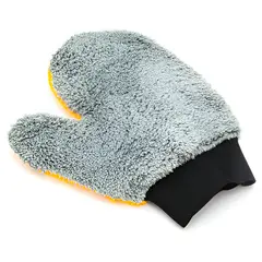 GENERICO - Guantes Para Lavado De Auto Acolchados Color Gris + Naranja