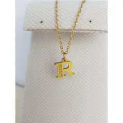 GENERICO - COLLAR STRASS DE INICIALES