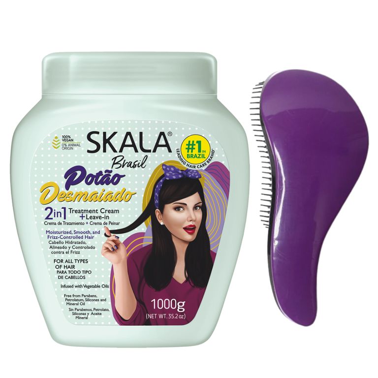 CREMA DE PEINAR PARA CABELLO ULTRA LISO Y SIN FRIZZ