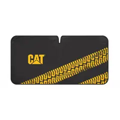 CAT - Parasol Deportivo Universal Auto Camioneta Negro Con Amarillo