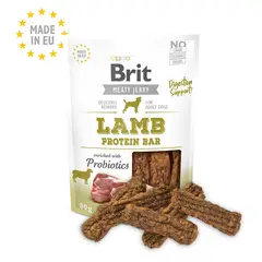 BRIT - Meaty Jerky Snack Lamb Protein Bar 80gr - Perros Adultos
