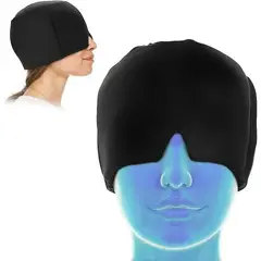 OEM - Gorro Antimigraña Relaja Compresa De Gel Frio Caliente