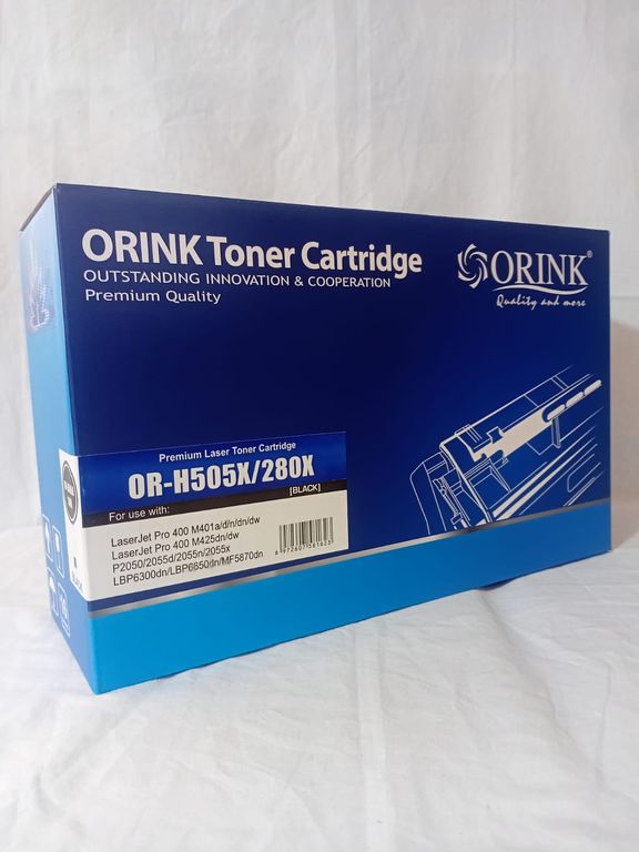 Tóner Compatible Orink H505X / 280X para HP LaserJet - Alto Rendimiento 6,900 Páginas