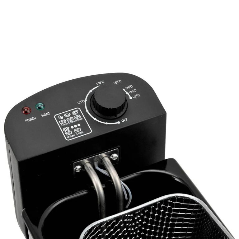 Freidora con Aceite Recco 3L RFR-FRIGGERE Acero Inoxidable 2000W con Control de Temperatura