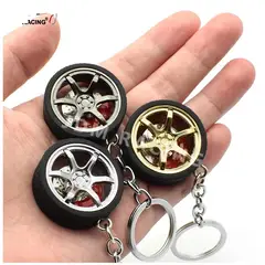 GENERICO - Llavero Turbo De Aro Con Caliper Brembo Color Negro Multiusos