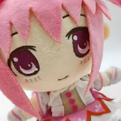 GENERICO - Peluche Puella Magi Madoka Magica nesoberi Madoka Kaname 21CM Plush Doll Stuffed Toy rosa