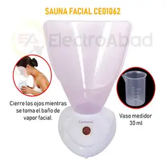 CONTINENTAL - Sauna Facial CE01062 30W - Blanco