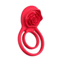 JOTA STORE - Doble Anillo Vibrador Estimulante10 Modos de Vibración Recargable
