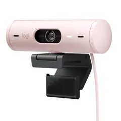 LOGITECH - Cámara web Brio 500 Full HD Rosado