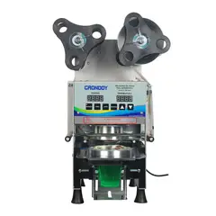 GRONDOY - Selladora de Vasos Automática Full Proceso para Juguerías y Cafeterías