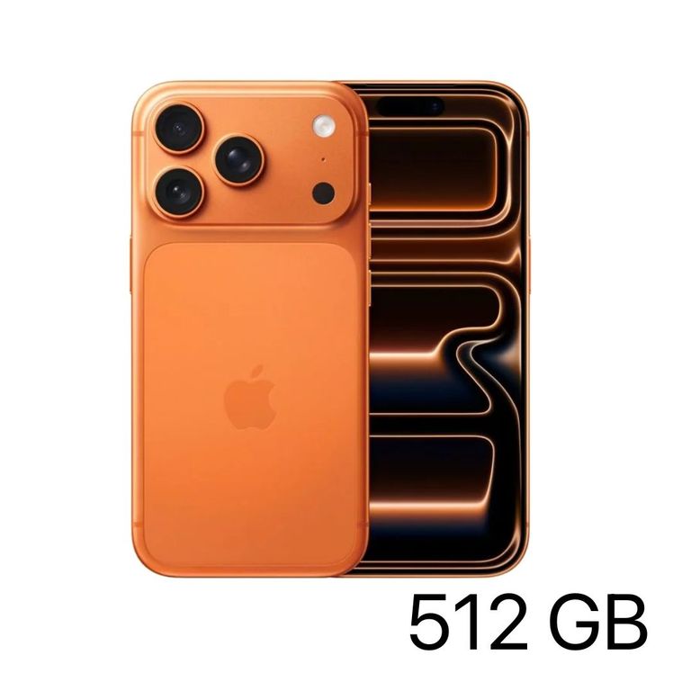 IPHONE 17 PRO MAX 512GB CHIP FISICO - NARANJA