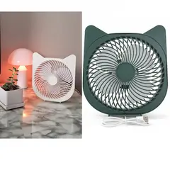 GENERICO - Ventilador de mesa Mini ventilador Verde