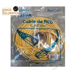 SEISA - Cable Internet Red Rj45 - Cat 6e - Alta Calidad 3 Metros