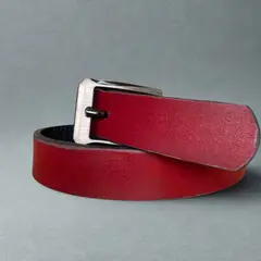 LEMANT'S - Correa de Dama Lemant’s Cuero Tabú Rojo Premium