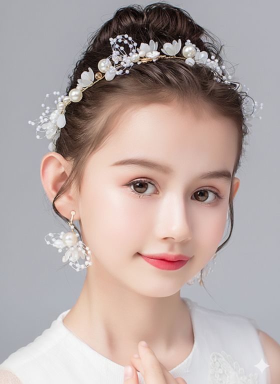 TIARA CORONA PARA DAMA DE HONOR PARA NIÑA - CELEBRACION DE BODA