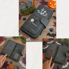 GENERICO - Billetera oscura mery christmas halloween jack