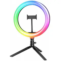 OEM - Aro de Luz LED Regulable con Trípode Soporte para Móvil para Selfies Tiktoker y Streaming en Vivo