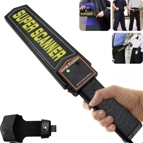 Detector de Metales de Mano Escáner de Seguridad de Alta Sensibilidad Seguridad