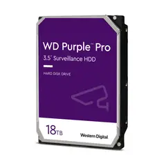 WESTERN DIGITAL - Disco Interno 18 TB WD Purple Pro HDD SATA
