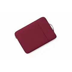 GENERICO - FUNDA DE LAPTOP PREMIUM 15 PULGADAS GUINDA