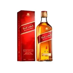 JOHNNIE WALKER - Whisky Red Label + Caja