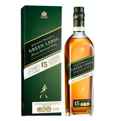 JOHNNIE WALKER - Whisky Green Label 700 ml + Caja