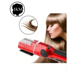 GENERICO - MÁQUINA QUITA HORQUILLA Cortadora de puntas abiertas de cabello Inalámbrica en ROJO