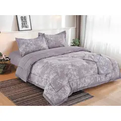 MINGDA - Set de Edredón de 5 Piezas + Set Sabanas + Fundas 100% Calidad