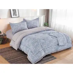 MINGDA - Set de Edredón de 5 Piezas + Set Sabanas + Fundas 100% Calidad