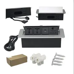 OPALUX - Tomacorriente Para Mueble o Escritorio OP-UTS4DG