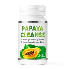 GENERICO - PAPAYA CLEANSE Suplemento Nutricional Natural en Cápsulas