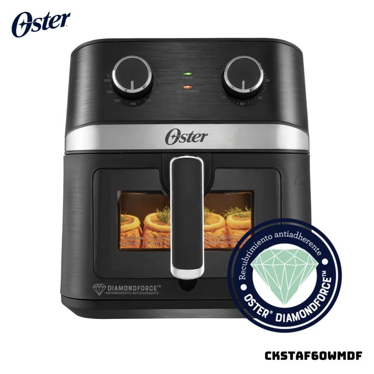 FREIDORA DE AIRE 6 L DIAMONDFORCE DIGITAL NEGRO - CKSTAF60WMDF