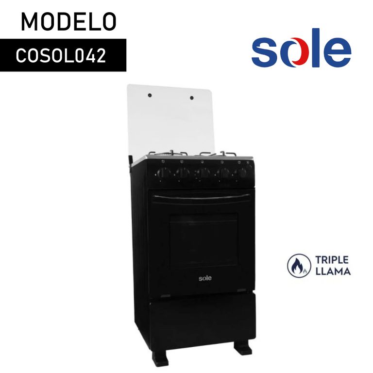 Cocina De Pie GLP 50Cm 4 Hornillas – COSOL042