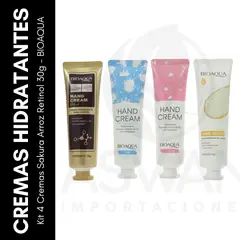 BIOAQUA - Kit 4 Cremas Sakura Arroz Retinol 30g -