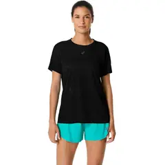 ASICS - Polo Metarun Ss Top Mujer