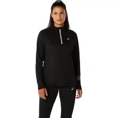 ASICS - Polo Asics Icon 1/2 Zip Ls Top Mujer