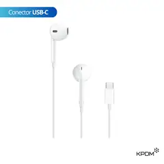 GENERICO - Audífonos para iPhone estilo EarPods USB-C