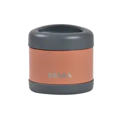 BEABA - TERMO PORCIÓN ISOTÉRMICO DE ACERO INOXIDABLE DE 500 ML TERRACOTA