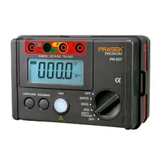 PRASEK - Telurometro digital PR-521 2000 OHMIOS