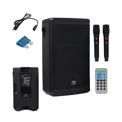 BATBLACK - ParlanteGabinete Activo 15″ 10000W c USBBTFMEQTWS BT-5115A5-21