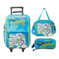 DISNEY PIXAR - Set Maleta Lonchera Cartuchera Toy Story Colección A