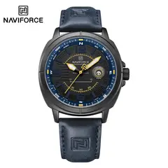 NAVIFORCE - Reloj 8078 para Hombres Azul