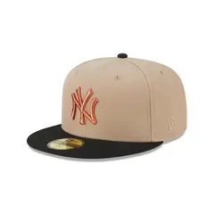 NEW ERA - Gorra 59Fifty MLB New York Yankees 5950 LDS Program Beige