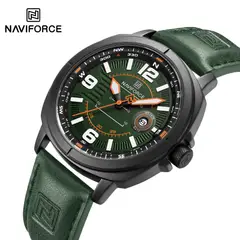NAVIFORCE - Reloj 8078 para Hombres Verde