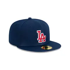 NEW ERA - Gorra 59Fifty MLB Los Angeles Dodgers Seasonal Chain Stitch Azul