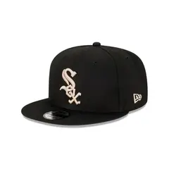 NEW ERA - Gorra 9Fifty MLB Chicago White Sox Black Stone Negro