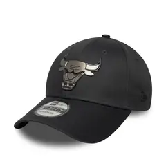 NEW ERA - Gorra 9Forty NBA Chicago Bulls Metallic Gris