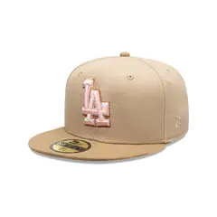 NEW ERA - Gorra 59Fifty Los Angeles Dodgers Pink Khaki Beige